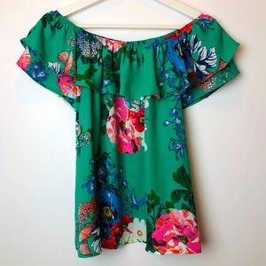 Xhilaration Vibrant Top / Blouse